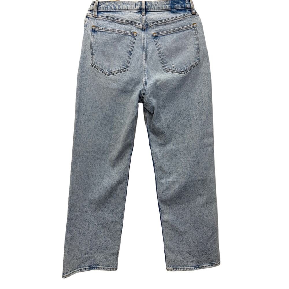 Abercrombie & Fitch light blue woman's jeans high rise in size 30/10 regular NEW - Picture 2 of 4